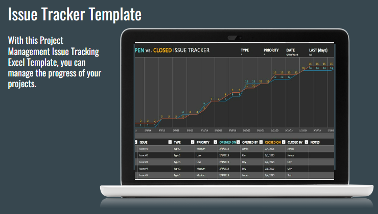 Issue Task Tracker Template