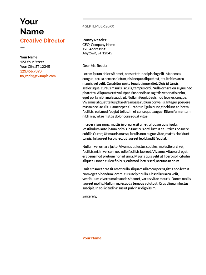 Free cover letter templates example google docs