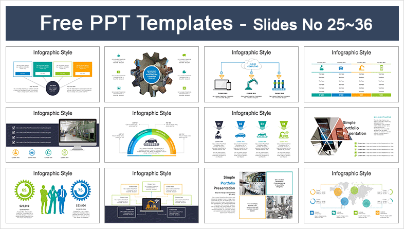 get content layout powerpoint template google slides