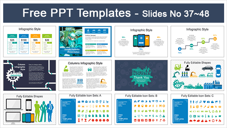 two content layout powerpoint templates download for free